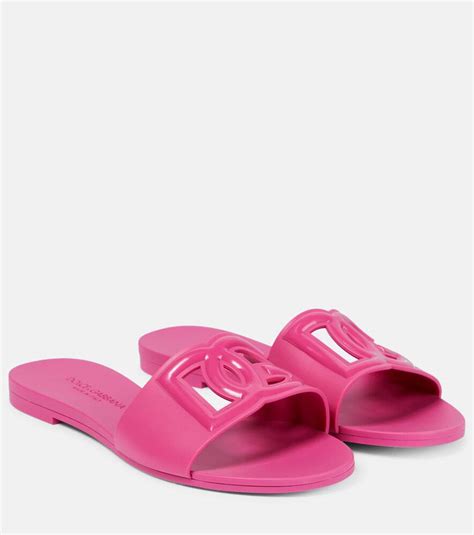 dolce and gabbana rubber slides sale